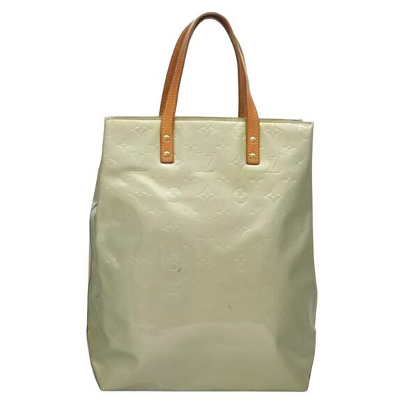 LOUIS VUITTON Monogram Vernis Reade MM Hand Bag Gris M91142 - Picture 2 of 16